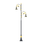 Pelsan Lagina 212294 50+100W Park Bahçe Aydınlatma Armatür