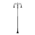 Pelsan Teos 212296 2x40W Park Bahçe Aydınlatma Armatür